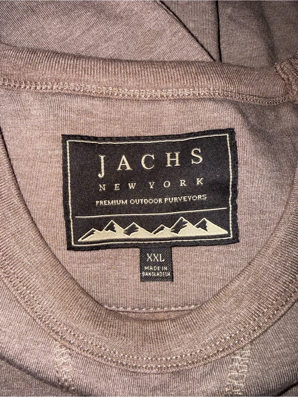 2248-Jachs Men's Crewneck Sweater in Olive Brown